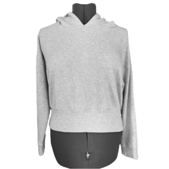 Tops - Offline Oversized Crop Sweatshirt Size Medium Gray Super SOFT